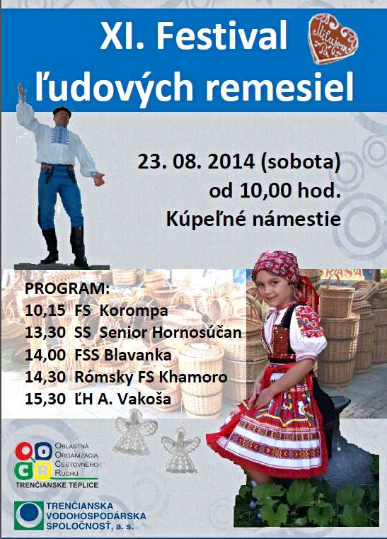 Festival udovch remesiel Trenianske Teplice 2014