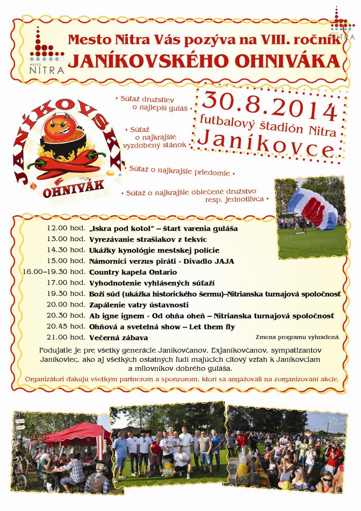 Jankovsk ohnivk 2014 - VIII. ronk