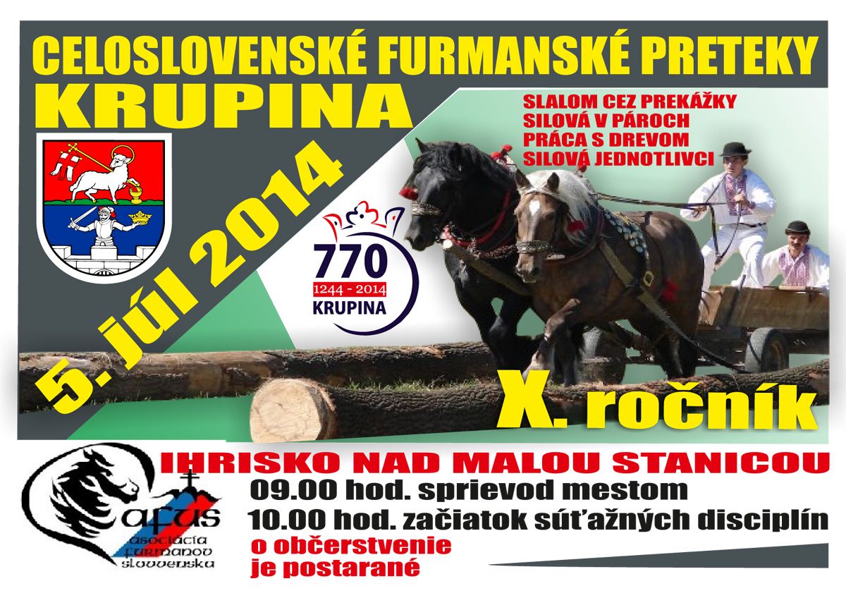 Celoslovensk furmansk preteky Krupina 2014 - 10. ronk
