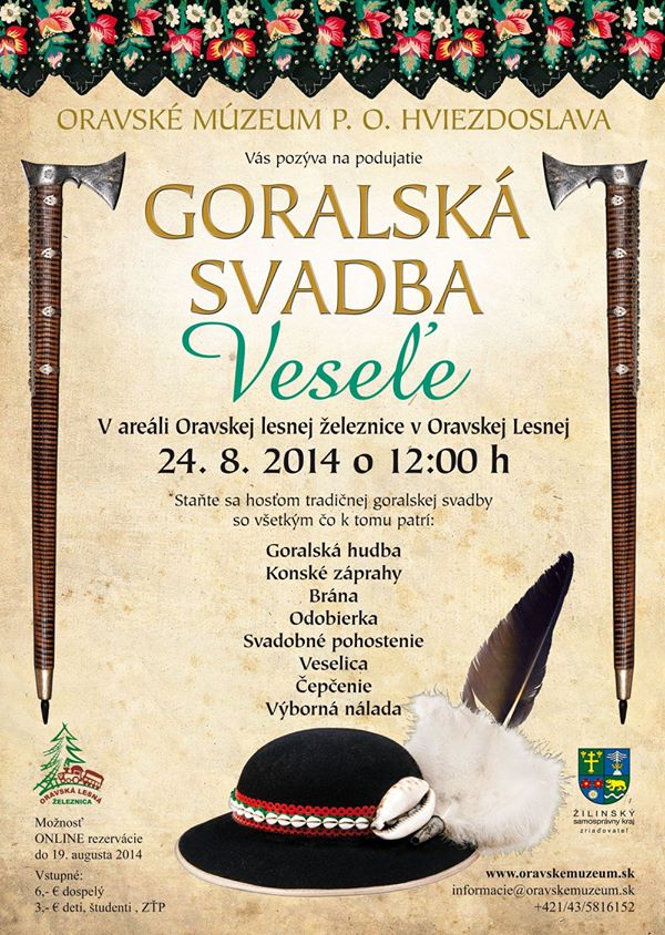 Goralsk svadba Vesee  Oravsk Lesn 2014