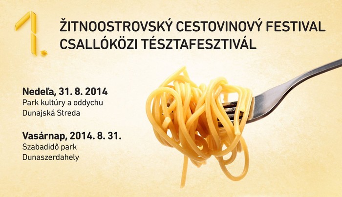 1. itnoostrovsk cestovinov festival Dunajsk Streda  2014