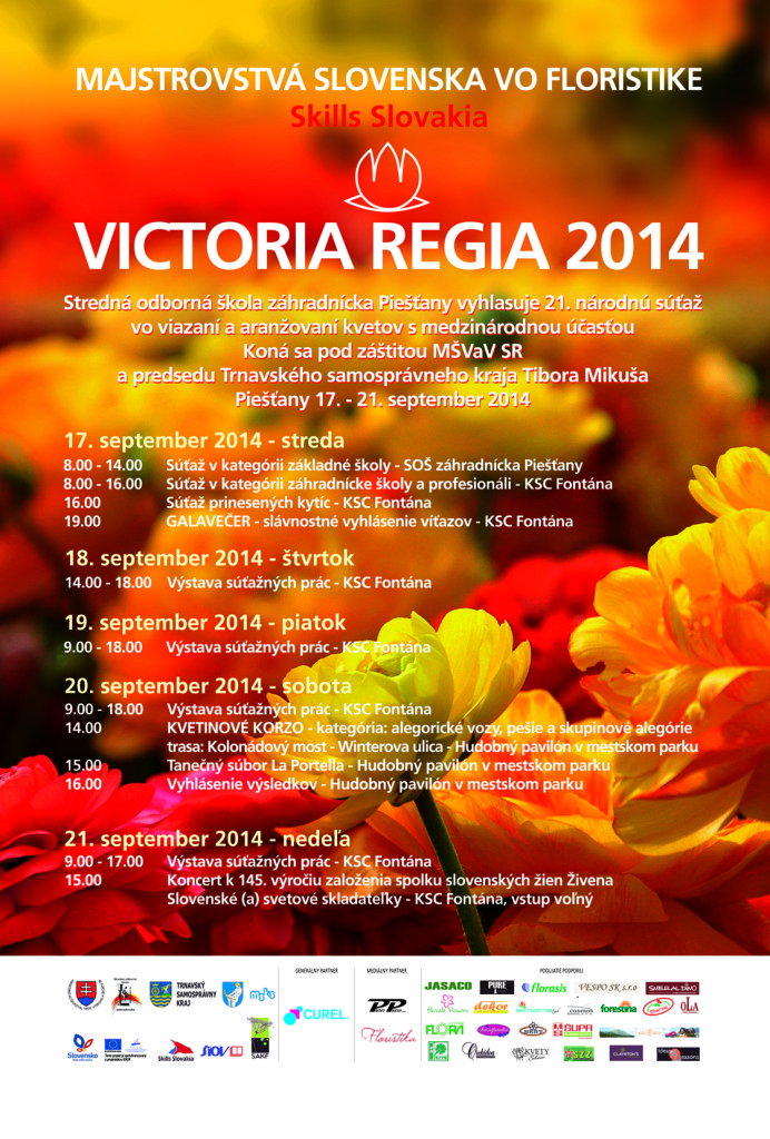 Victoria Regia - kvetinov korzo Pieany 2014 - 21. ronk