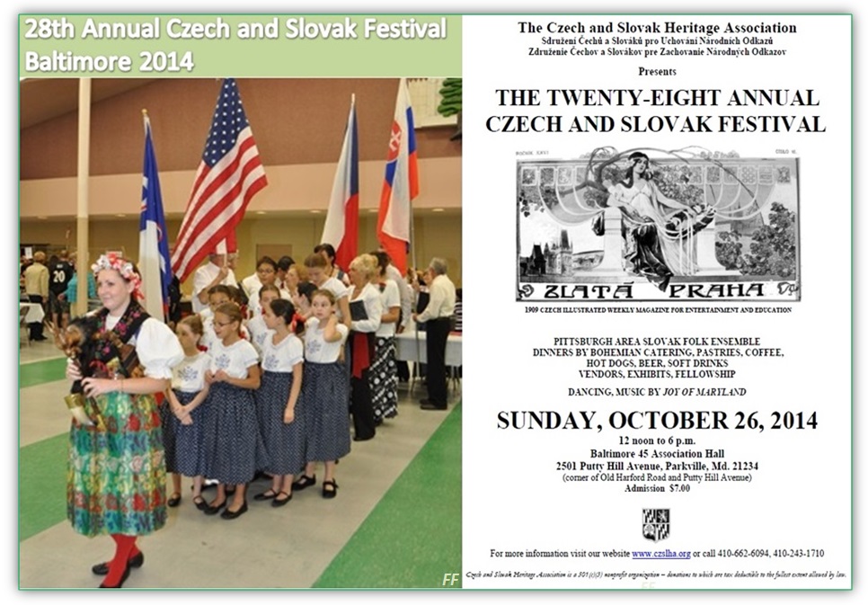 28th Annual Czech and Slovak Festival Baltimore 2014