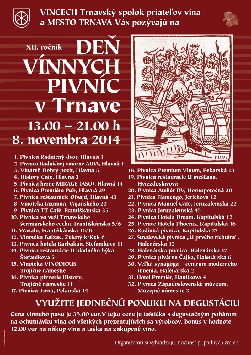 De vnnych pivnc v Trnave 2014 - 12. ronk