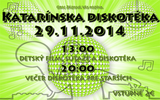 Katarnska disco prty Zzriv 2014
