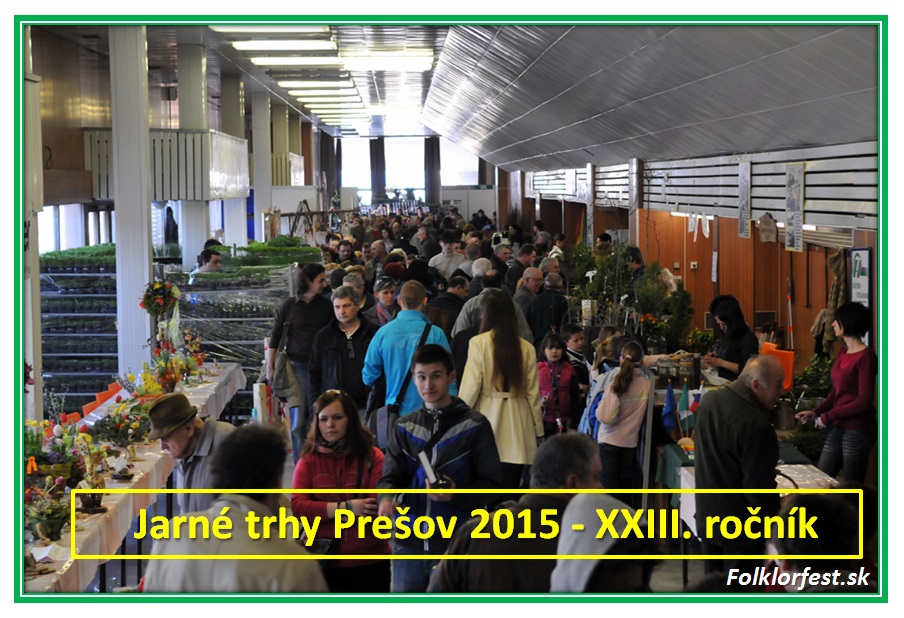 Jarn trhy Preov 2015 - XXIII. ronk