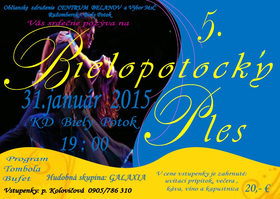 5. Bielopotock ples Biely Potok 2015