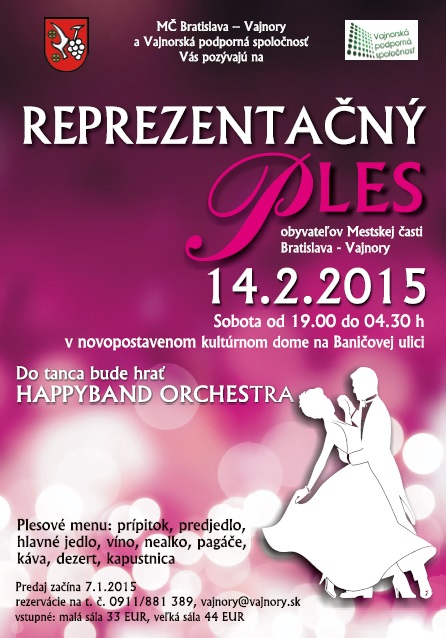 Reprezentan ples  M Bratislava - Vajnory 2015 - 12. ronk