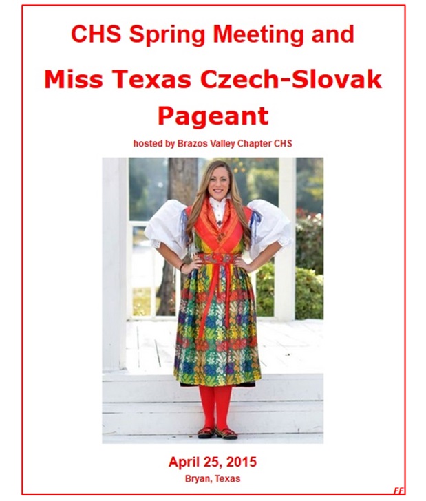 Miss Texas Czech - Slovak Pageant Texas 2015