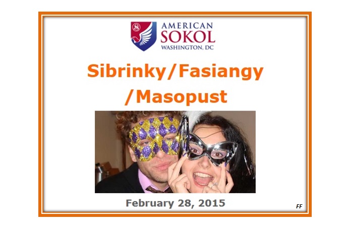 ibinky  Faiangov or Masopustn zbava  Mardi Gras or pre-Lenten Carnival Virginia  2015