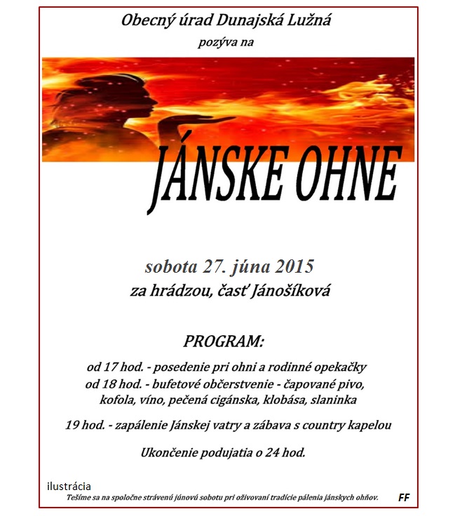 Jnske ohne Dunajsk Lun 2015