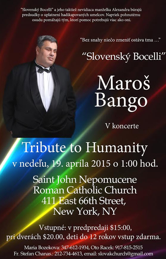 Tribute to Humanity - Maro Bango New York 2015