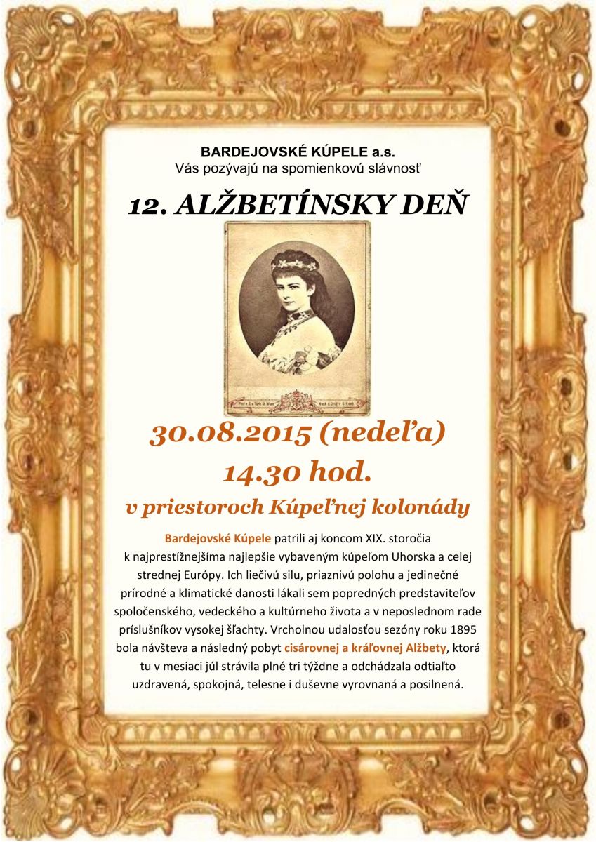 Albetnsky de v Bardejove 2015 - 12. ronk