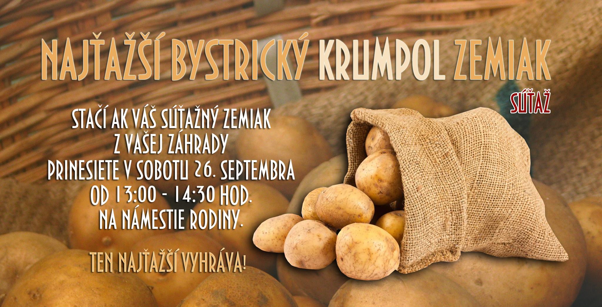 Sa o naja krumpol Zhorsk Bystrica 2015