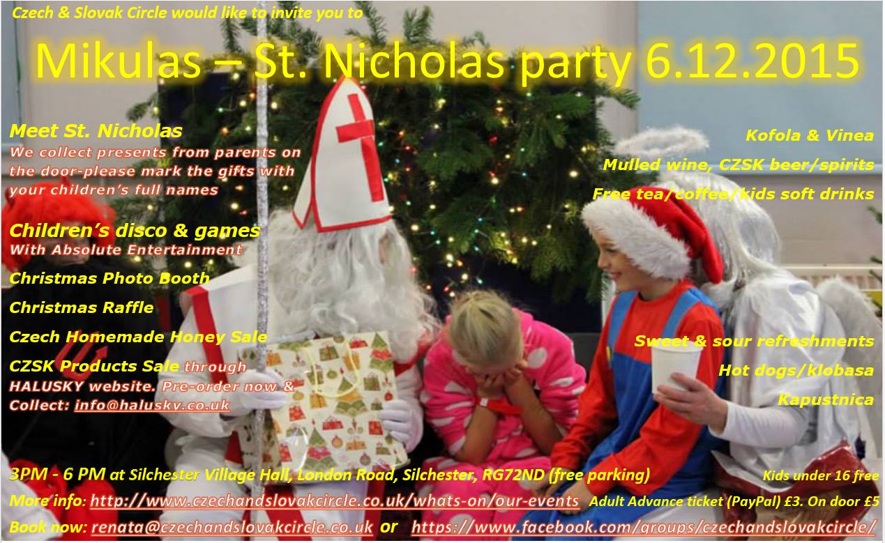 MIKULAS  St. Nicholas Party 2015 Silchester, United Kingdom 