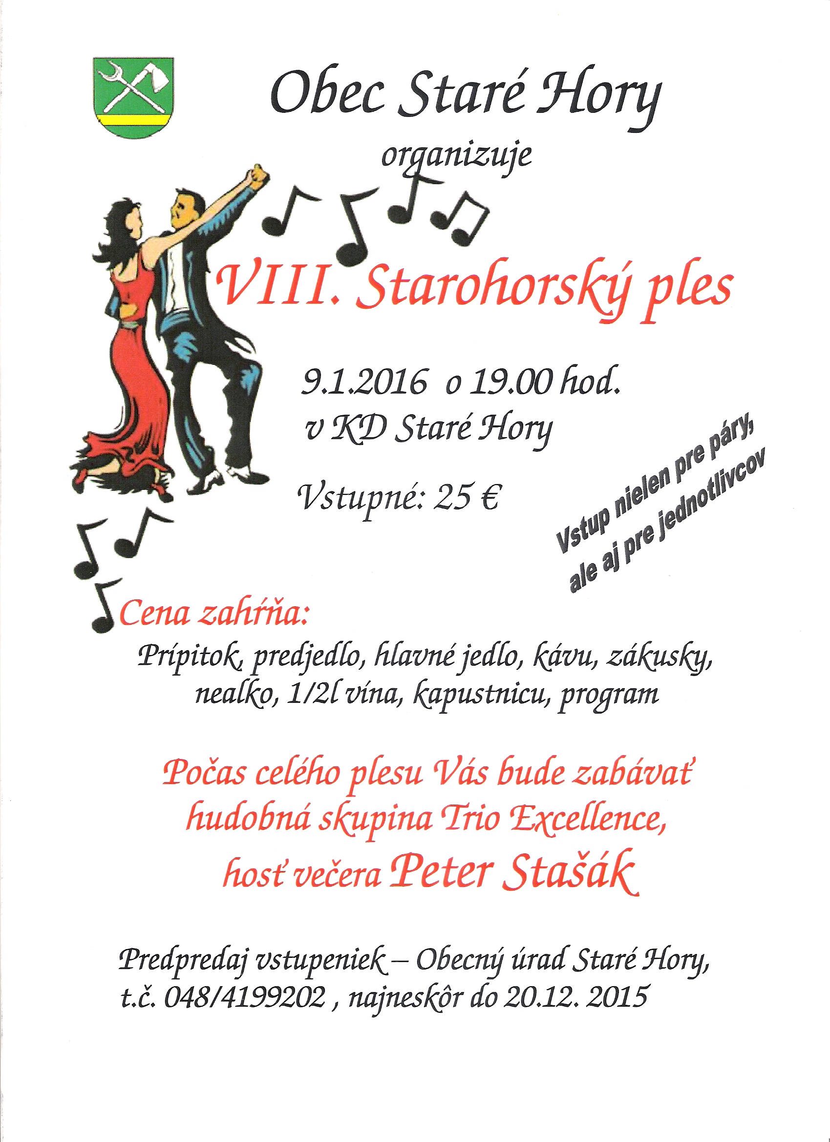 VIII. Starohorsk ples 2016 Star Hory