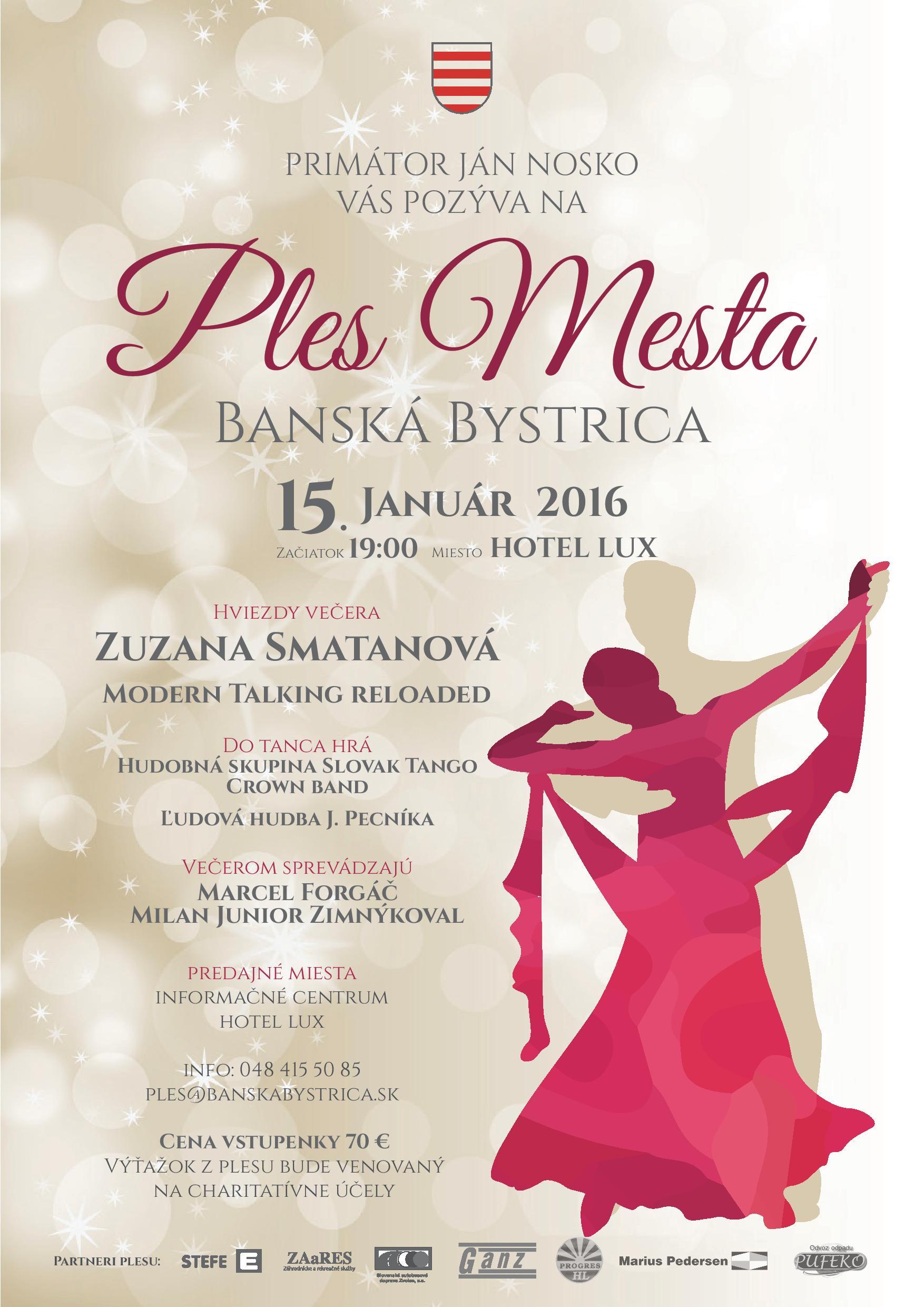 Ples mesta Bansk Bystrica 2016