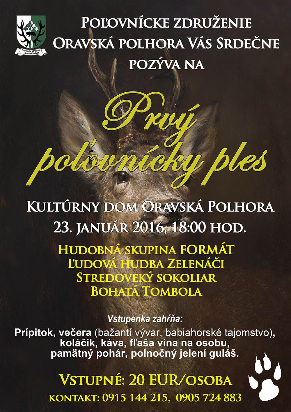 Poovncky ples Oravsk Polhora 2016
