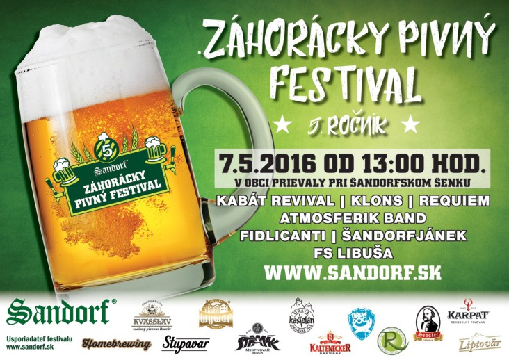 5. Zhorcky pivn festival Prievaly 2016
