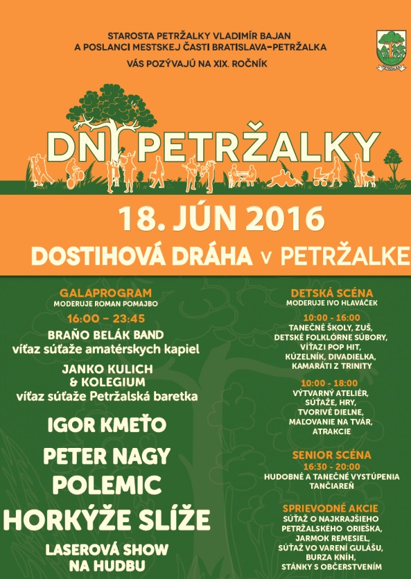 Dni Petralky 2016 - 19. ronk