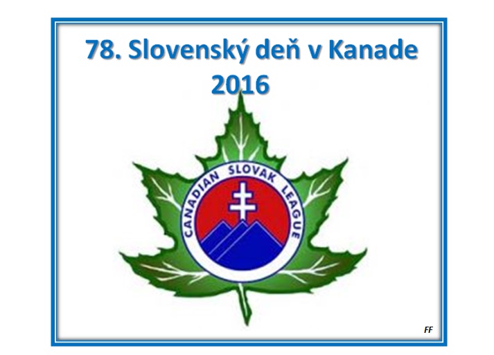 78. Slovensk de v Kanade 2016