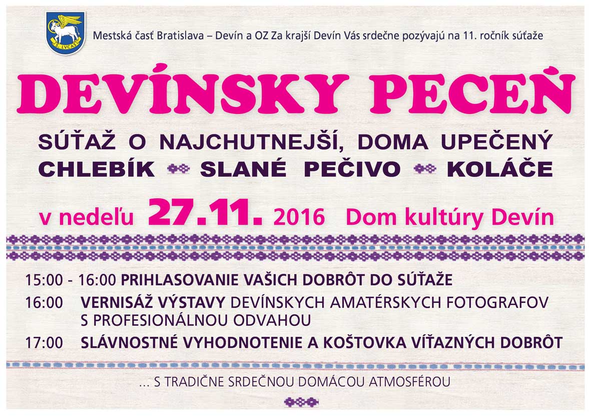 Devnsky pece 2016 - 11. ronk