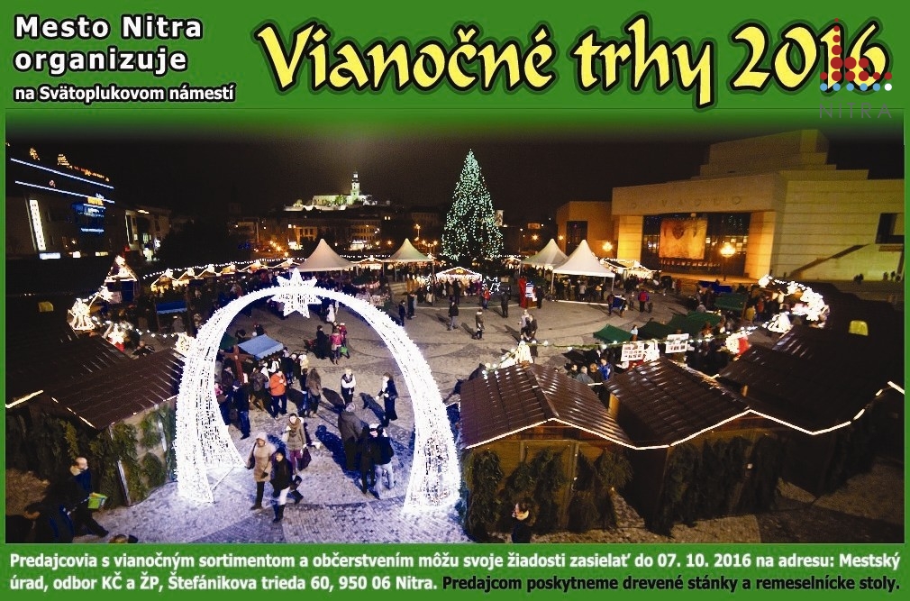 Vianon trhy Nitra 2016