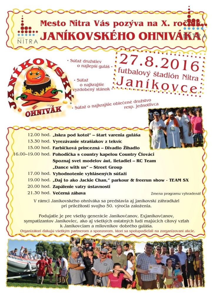 Jankovsk ohnivk 2016 - X. ronk