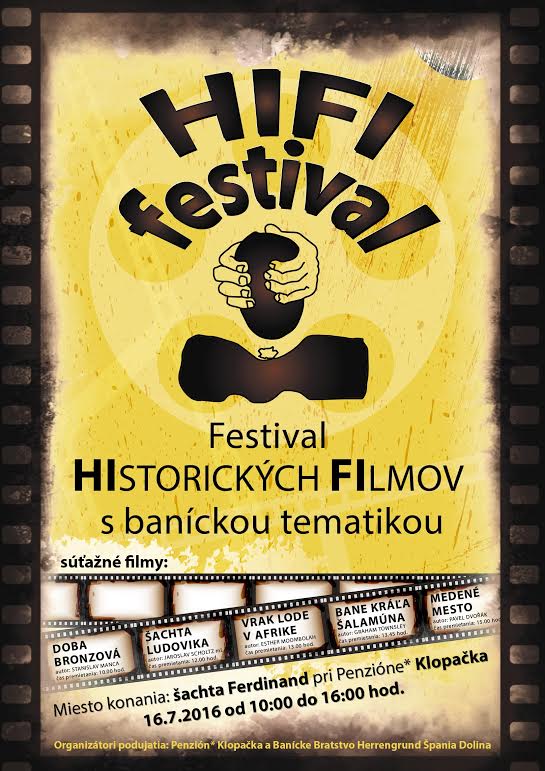 HIFI festival pania Dolina 2016 - festival historickch filmov s banckou tematikou