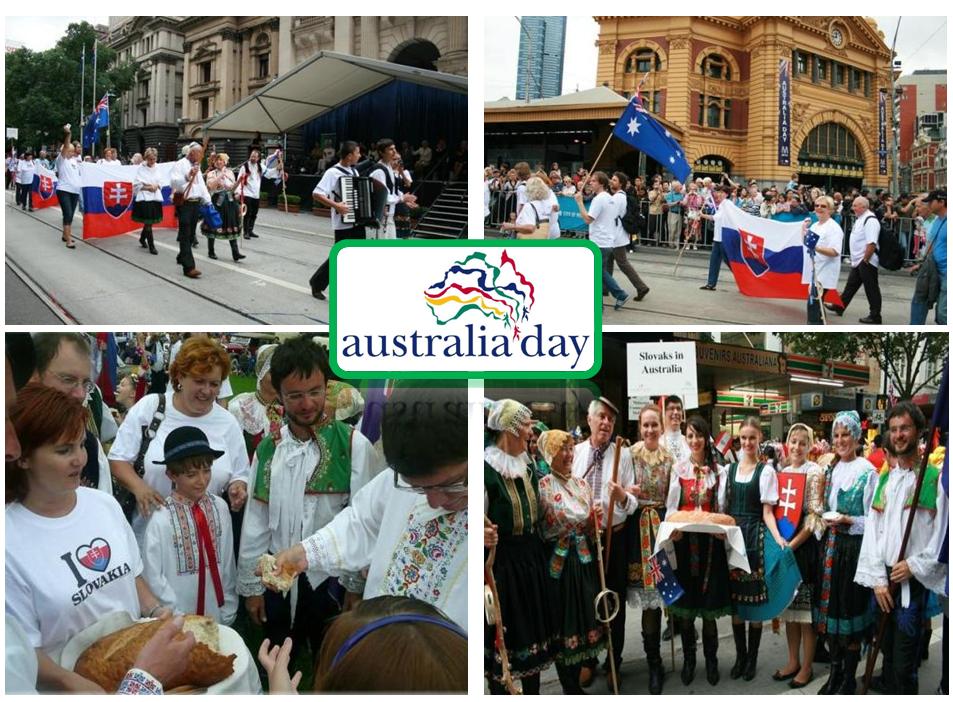 Slovaks in Australia in The 2014 Australia Day March