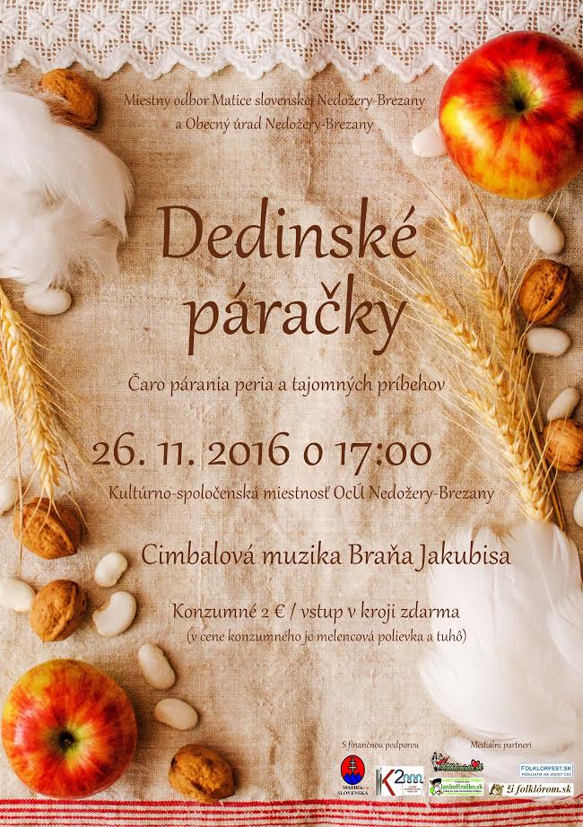 Dedinsk praky Nedoery-Brezany 2016  3. ronk 