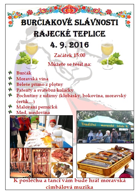 Buriakov slvnosti Rajeck Teplice 2016