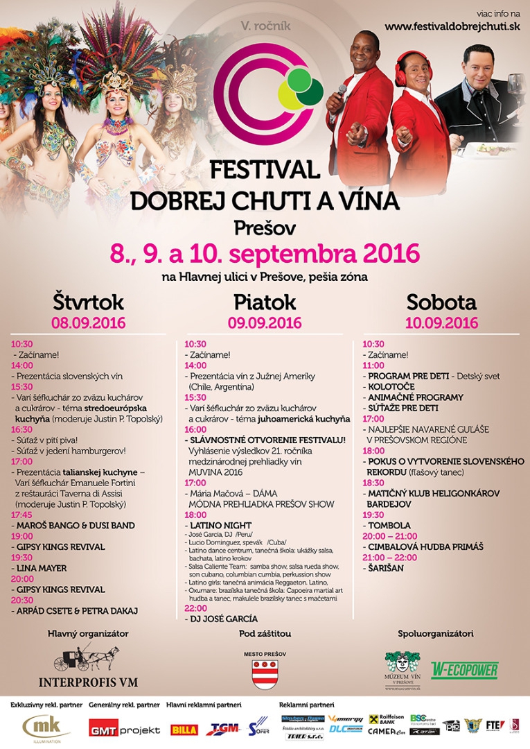 Festival Dobrej chuti a vna Preov 2016 - 5. ronk
