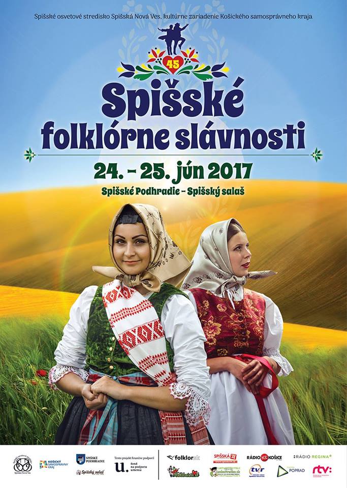 Spisk folklrne slvnosti Spisk Podhradie 2017 - 45. ronk