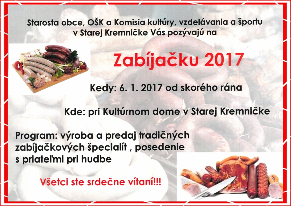 Zabjaka 2017 Star Kremnika