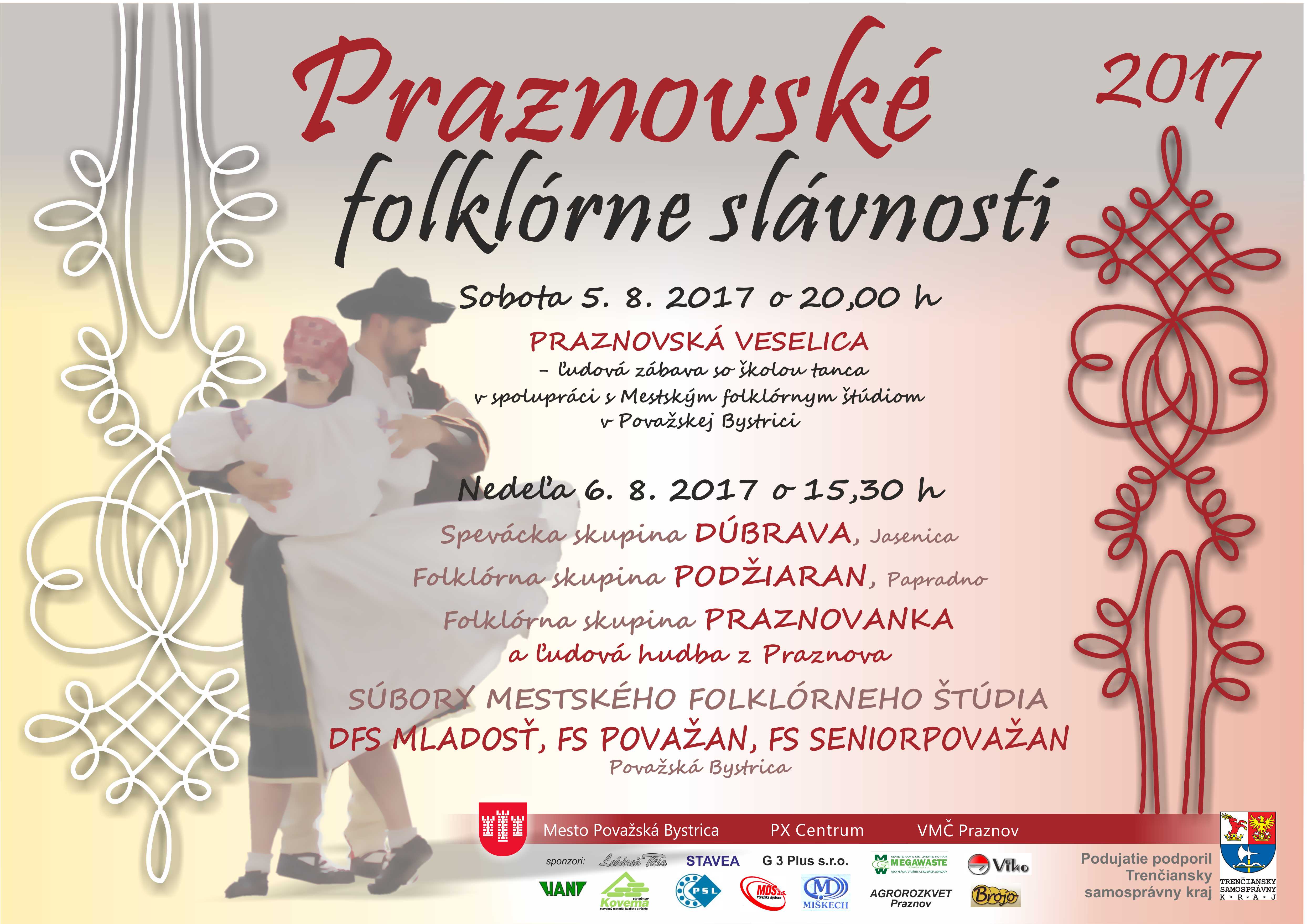 Praznovsk folklrne slvnosti Povask Bystrica 2017 - 18. ronk