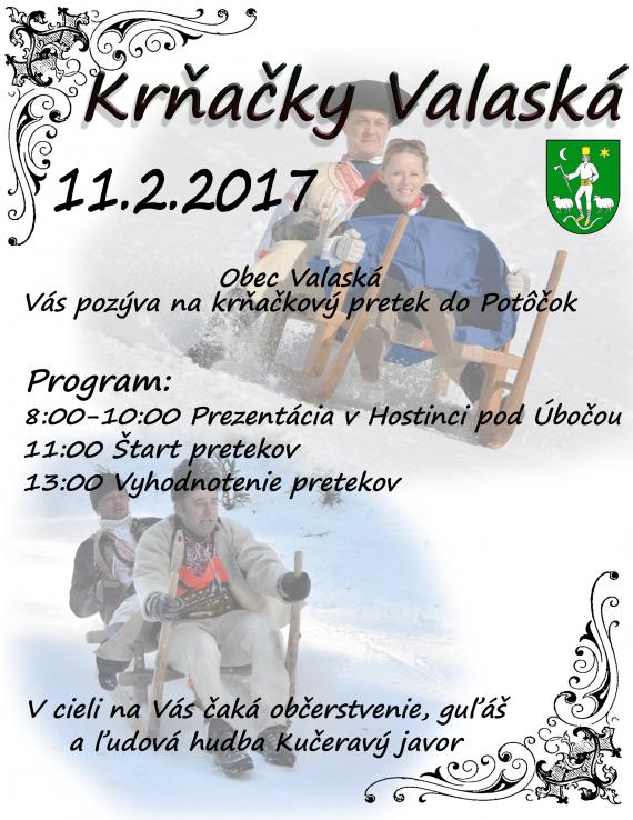 Krakov preteky Valask 2017