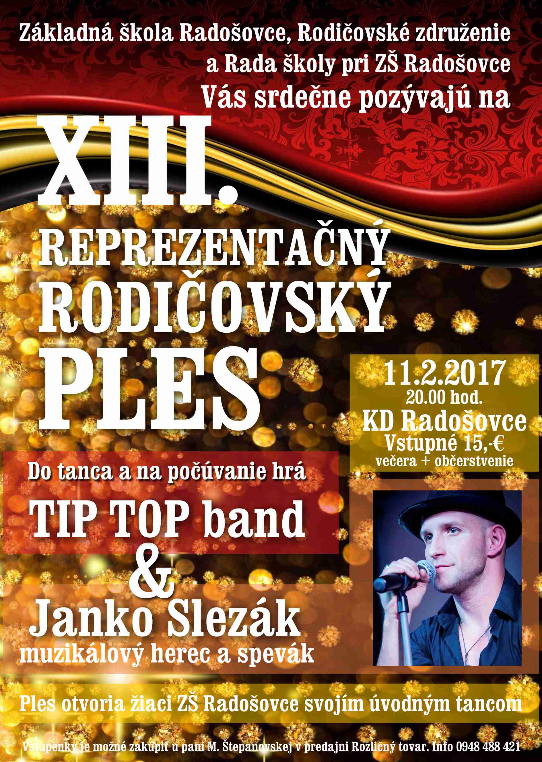 XIII. Reprezentan rodiovsk ples Radoovce 2017