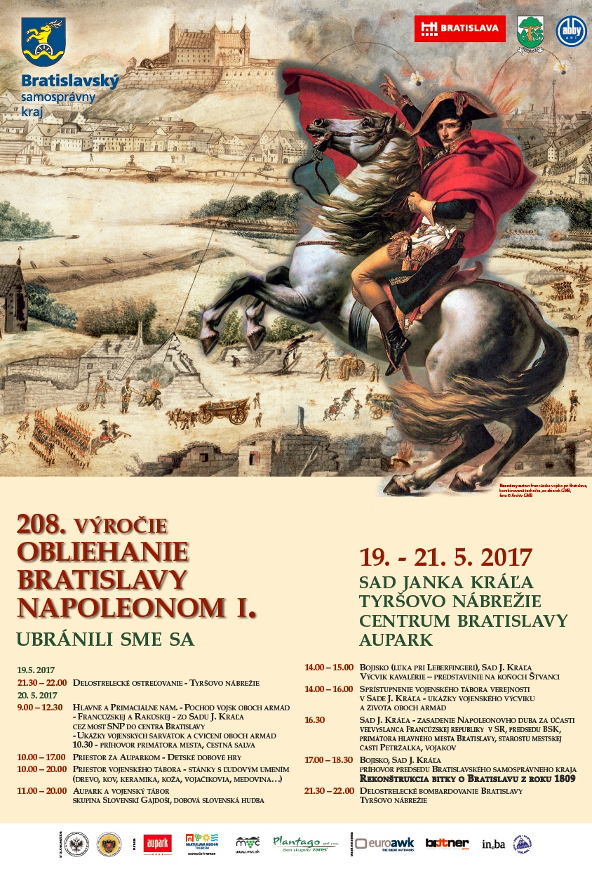208. vroie obliehania Bratislavy Napoleonom I. 2017