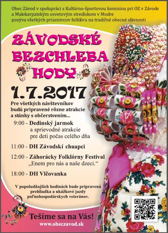 Zvodsk Bezchlebahody 2017 - VII.ronk a Zhorcky Folklrny Festival 2017 - I. ronk Zvod