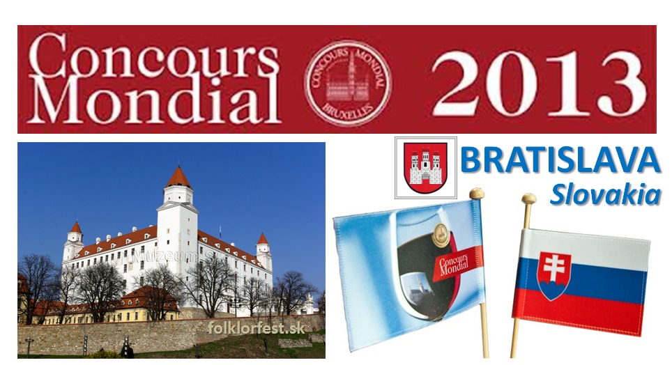 Concours Mondial de Bruxelles 2013 v Bratislave - 20. ronk