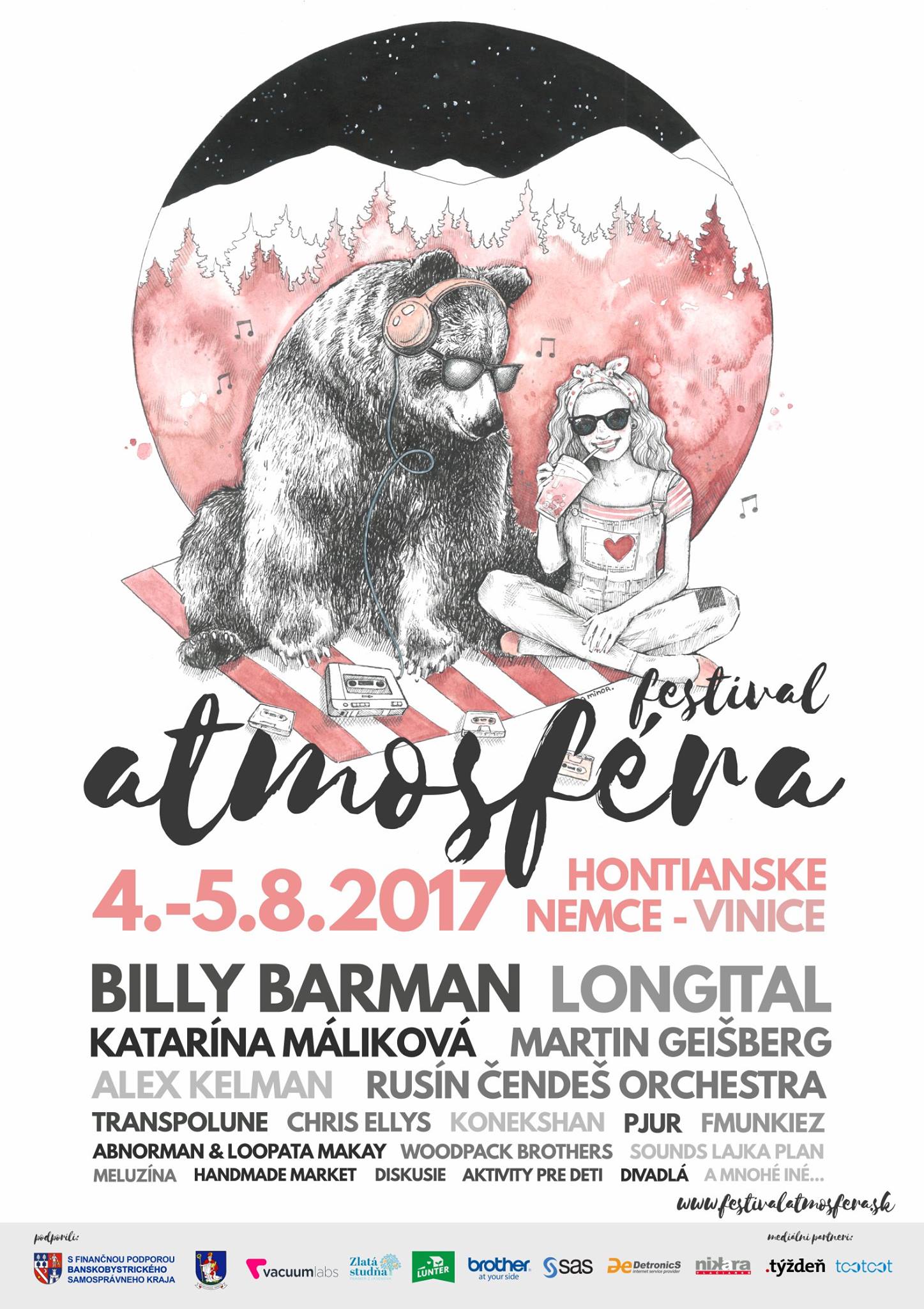 Festival Atmosfera 2017 Hontianske Nemce - 6. ronk