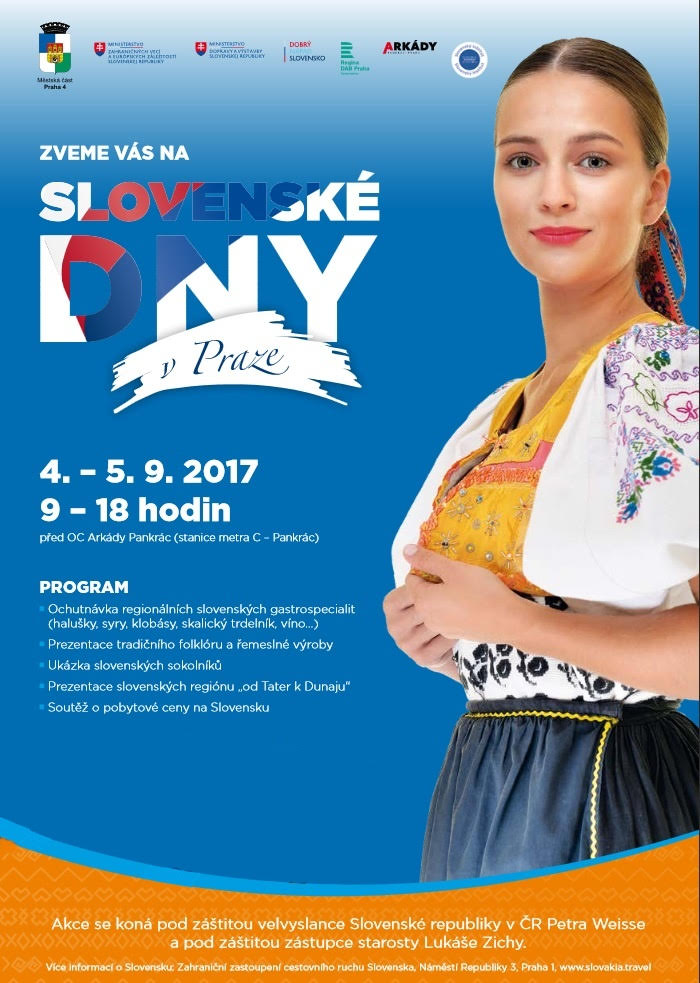Slovensk dni v Prahe 2017