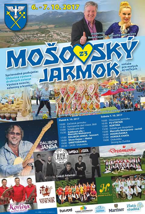 Moovsk jarmok Moovce 2017