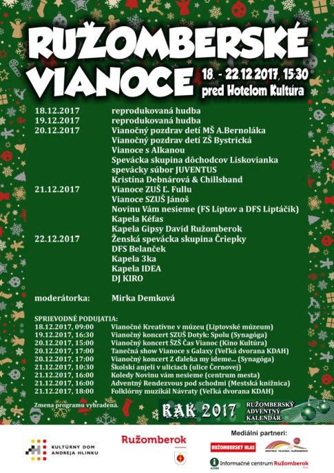 Ruombersk vianoce 2017