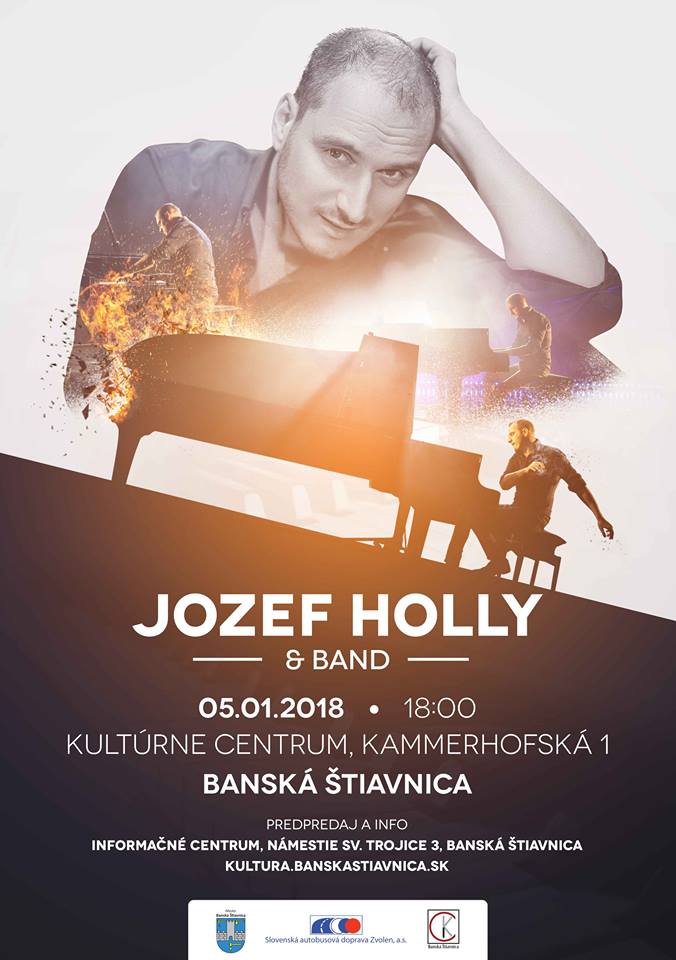 Piano show: Jozef Holl & Band 2018 Bansk tiavnica