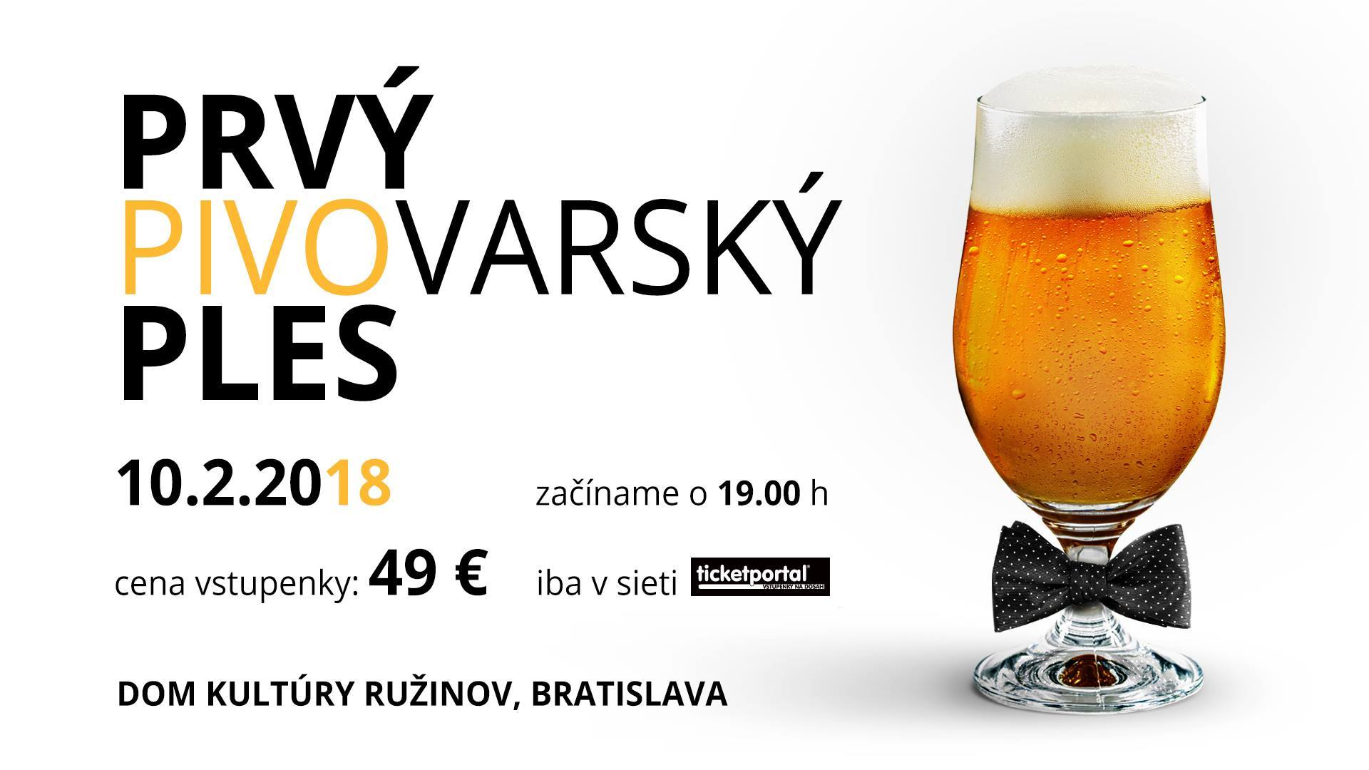 Prv Pivovarsk Ples  2018 Bratislava