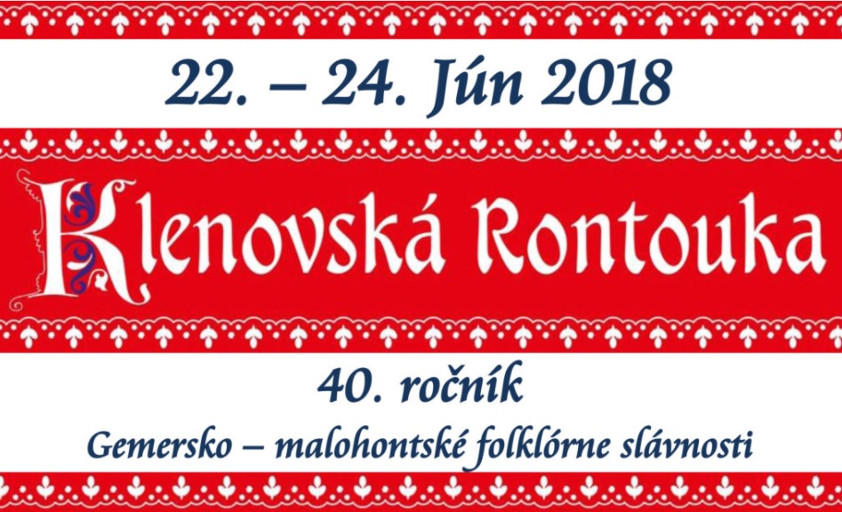 Klenovsk Rontouka 2018 - 40. ronk