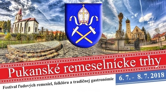 XXVI.  Pukansk remeselncke trhy 2018 - festival udovch remesiel, folklru a tradinej gastronmie 