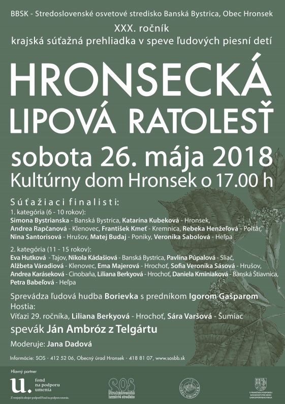 Hronseck lipov ratoles 2018 - 30. ronk 